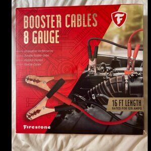 Firestone Booster Cables 8 Gauge 16 Feet Length